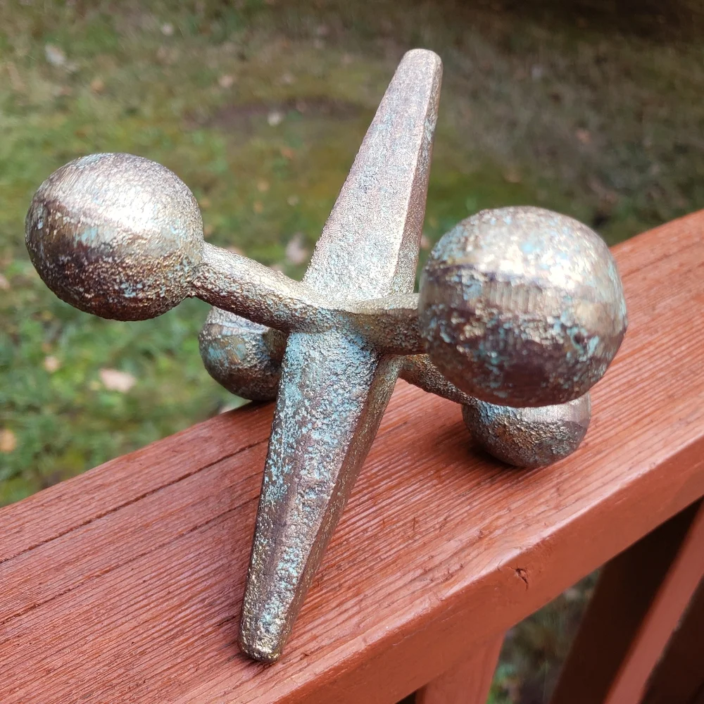 'Jacks' Heavy Paperweight - Bookend - Doorstop - Decorative Piece (Cast Iron)